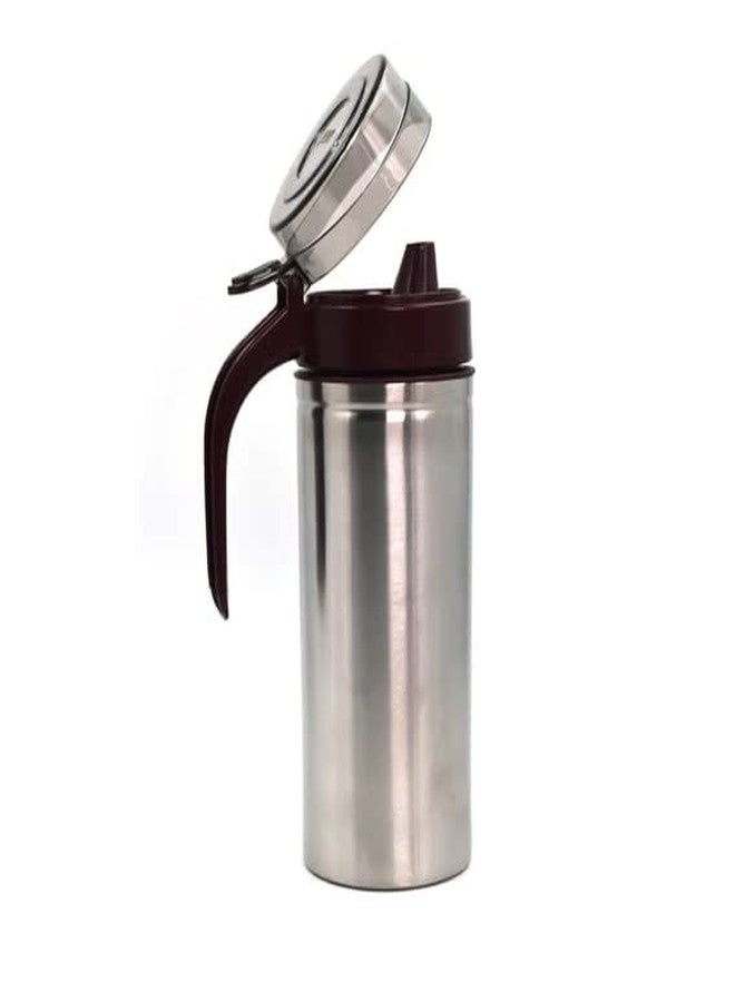 SYGNIUS Oil Dispenser Bottle for Kitchen Stainless Steel Oil Pourer Vinegar Dispenser Cooking Oil Dispenser Dust & Leak Proof (750 ml) - Image 1